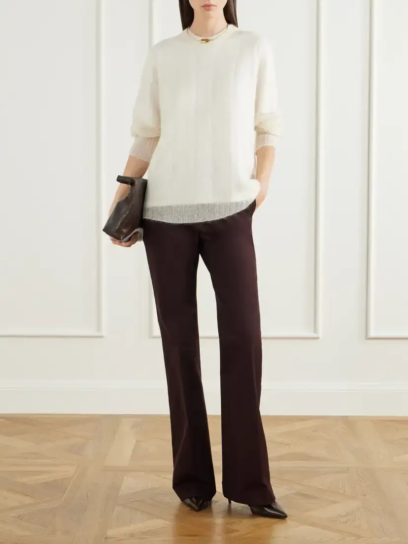 Joseph Tafira Stretch-gabardine Straight-leg Pants | Thumbnail 2