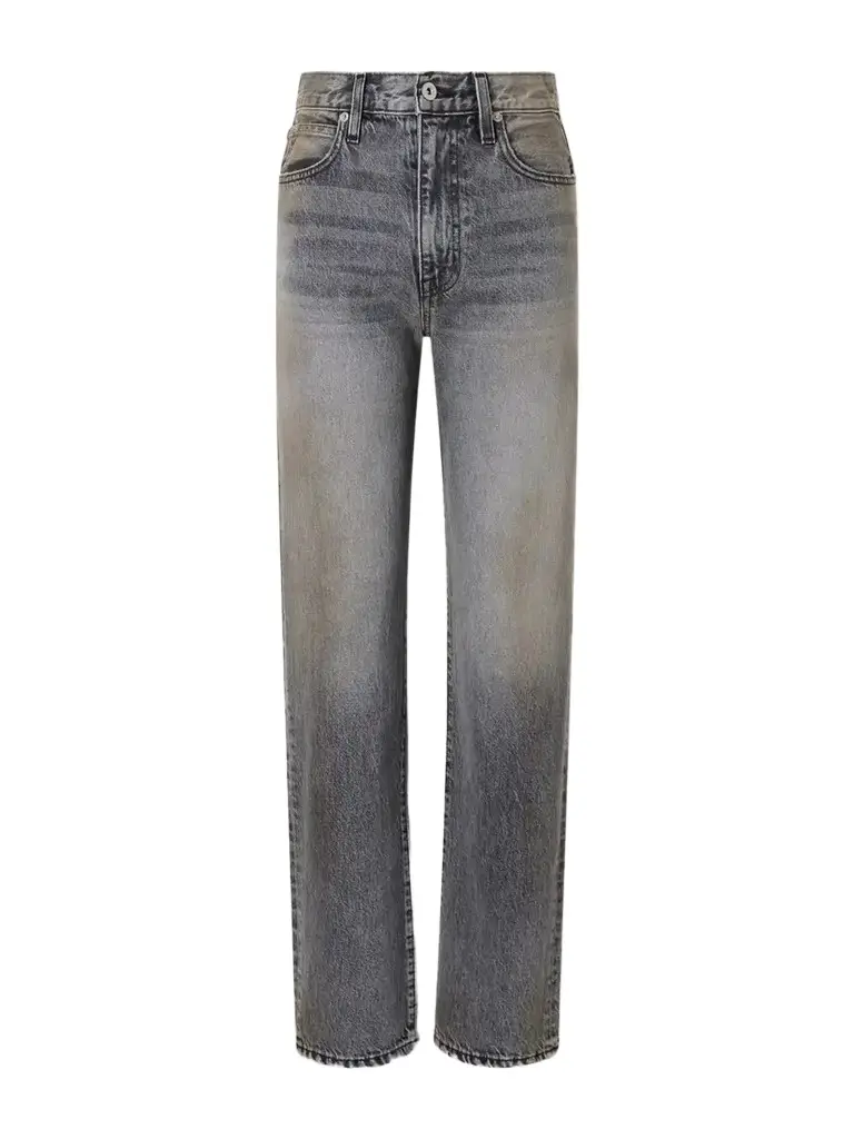 London High-rise Straight-leg Jeans