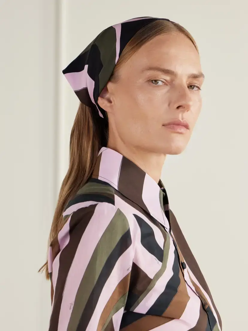 PUCCI Printed Silk-twill Bandana | Thumbnail 2