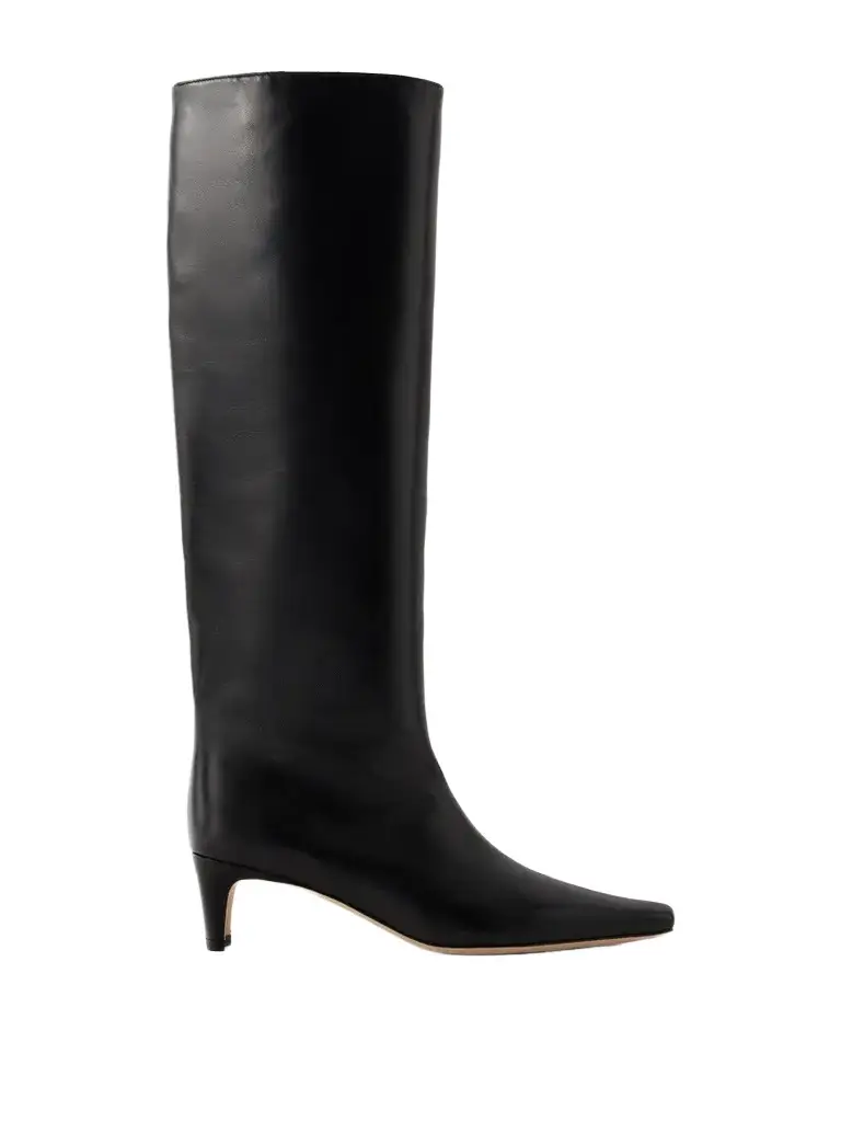 Wally Leather Knee Boots Wally Leather Knee Boots