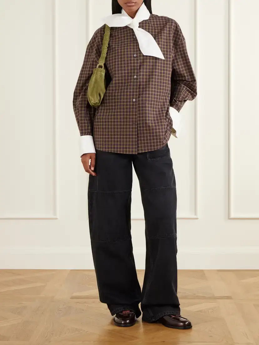Marni Carabiner-hardware Asymmetric-fly Wide-leg Jeans | Thumbnail 2 Marni Carabiner-hardware Asymmetric-fly Wide-leg Jeans | Thumbnail 2