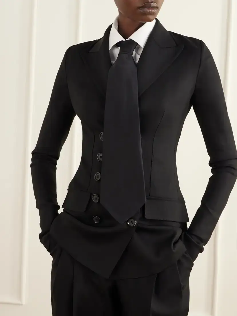 Dolce & Gabbana Silk-satin Tie | Thumbnail 2 Dolce & Gabbana Silk-satin Tie | Thumbnail 2