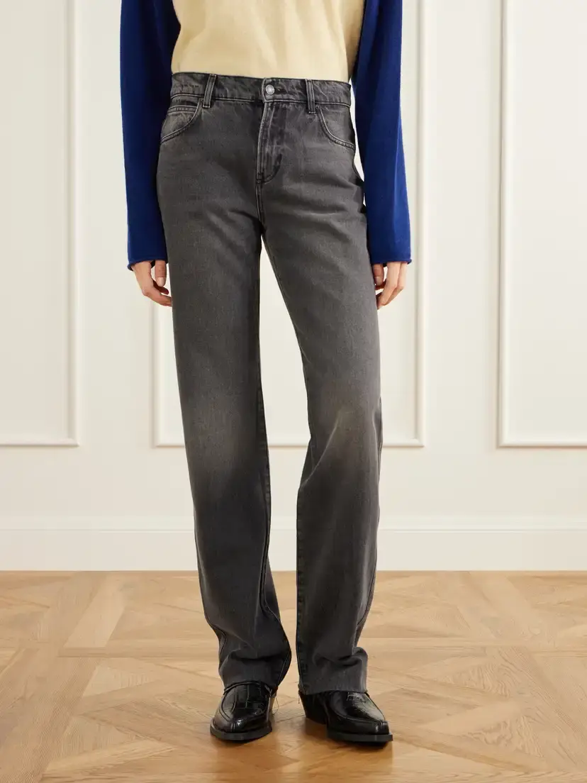 Guest In Residence Weekender Mid-rise Straight-leg Jeans | Thumbnail 3 Guest In Residence Weekender Mid-rise Straight-leg Jeans | Thumbnail 3