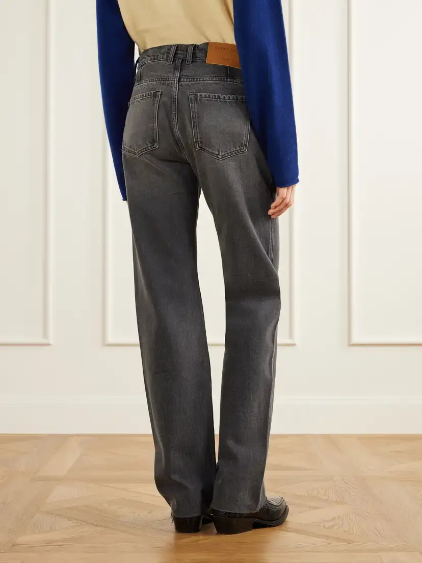 Guest In Residence Weekender Mid-rise Straight-leg Jeans | Thumbnail 4 Guest In Residence Weekender Mid-rise Straight-leg Jeans | Thumbnail 4