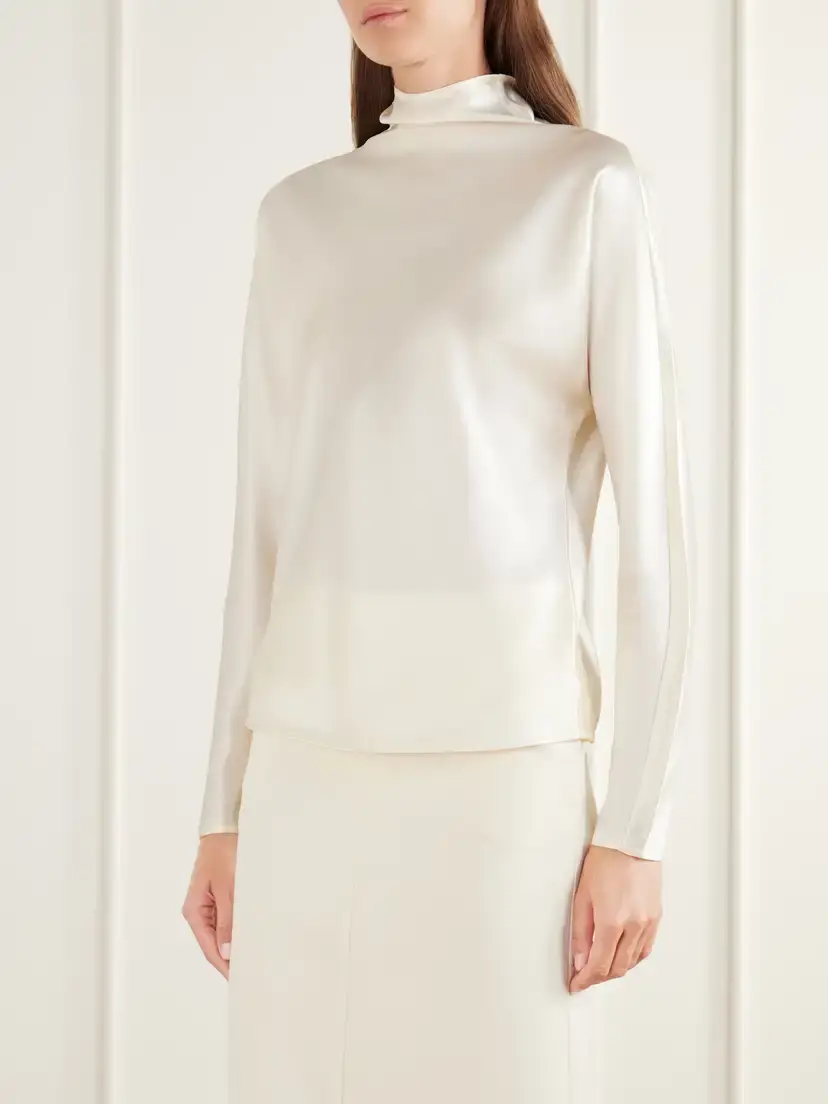 Almada Maddy Satin Blouse | Thumbnail 3