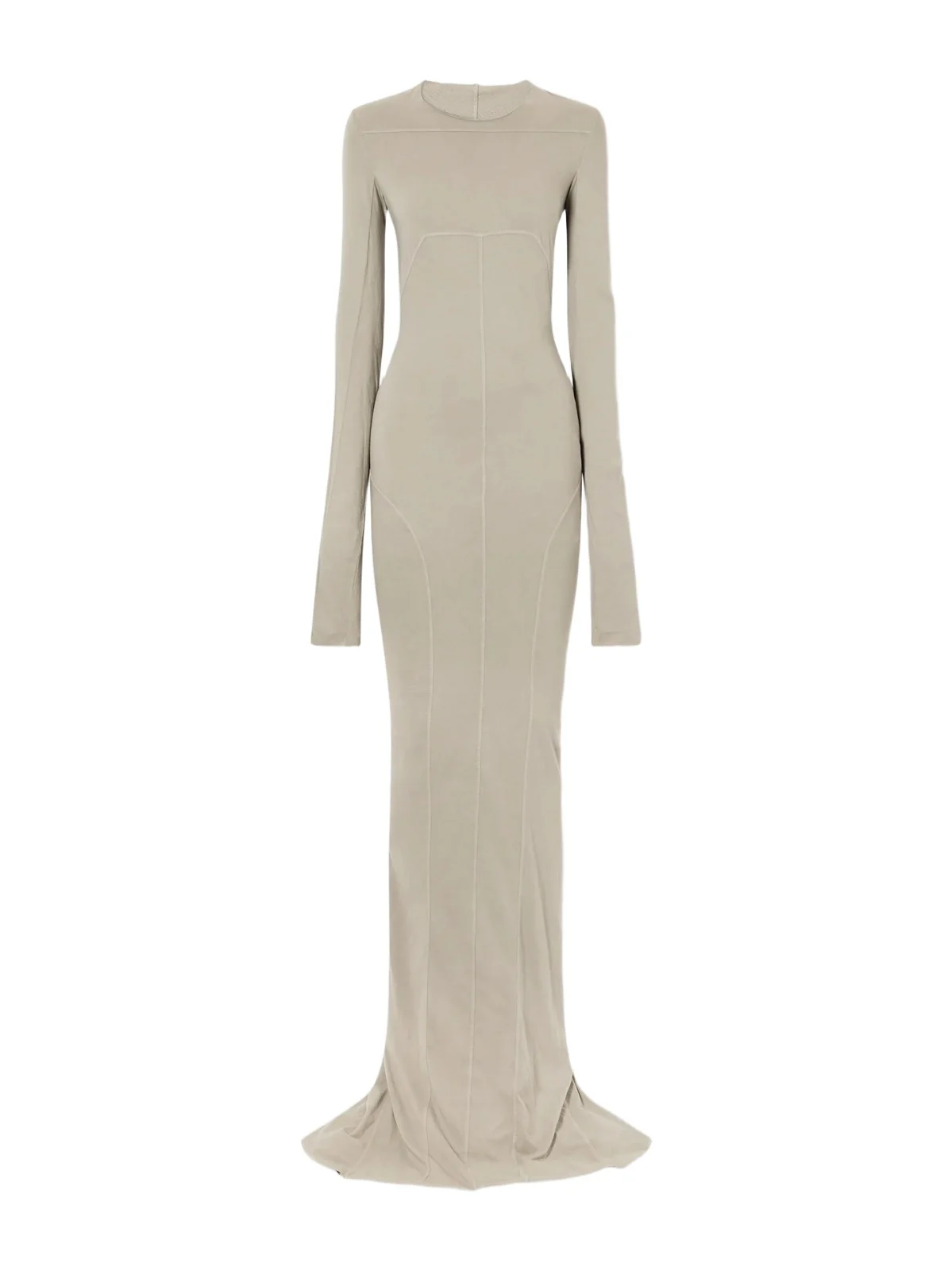 Rick Owens Edfu Paneled Cotton-jersey Gown