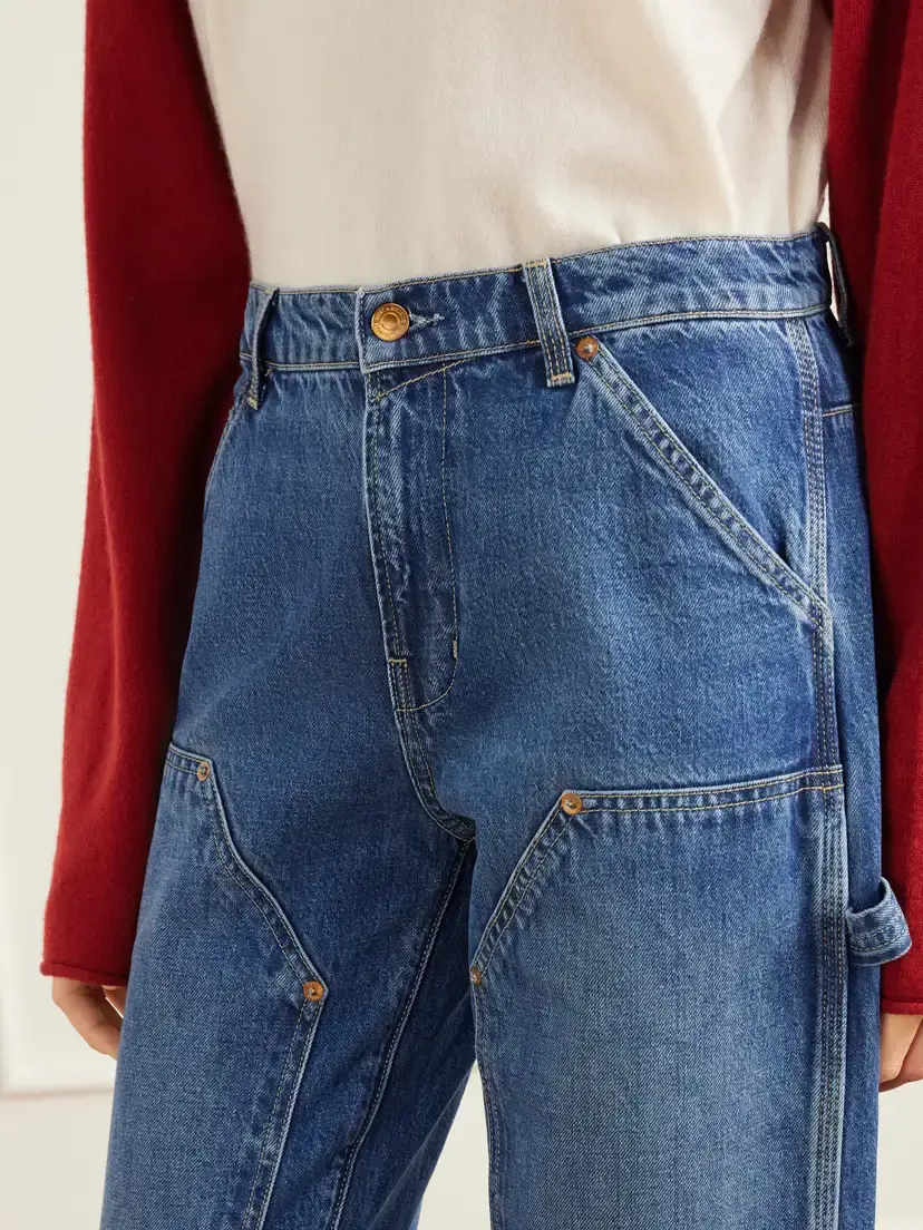 Guest In Residence Workday Mid-rise Wide-leg Jeans | Thumbnail 5 Guest In Residence Workday Mid-rise Wide-leg Jeans | Thumbnail 5
