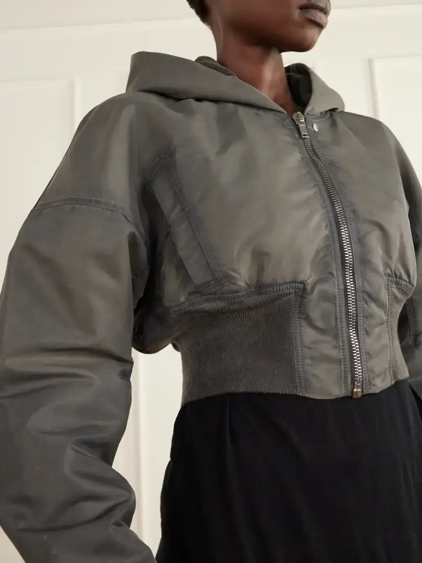 Rick Owens Padded Shell Bomber Jacket | Thumbnail 4