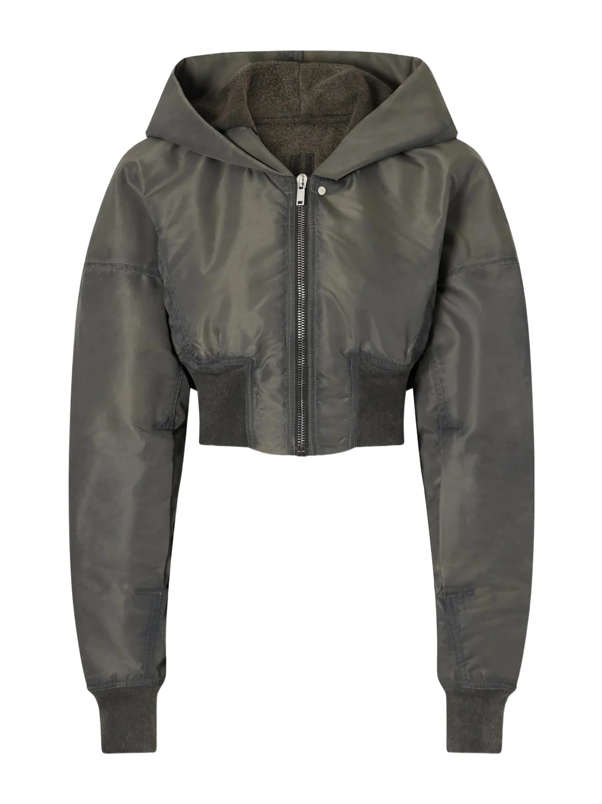 Hooded Cropped Padded Shell Jacket Hooded Cropped Padded Shell Jacket