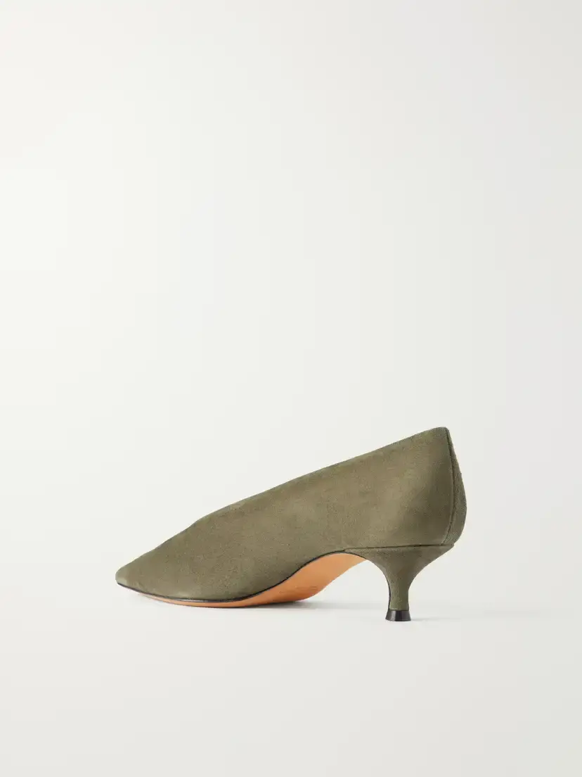 Le Monde Béryl Babouche 40 Suede Pumps | Thumbnail 3 Le Monde Béryl Babouche 40 Suede Pumps | Thumbnail 3