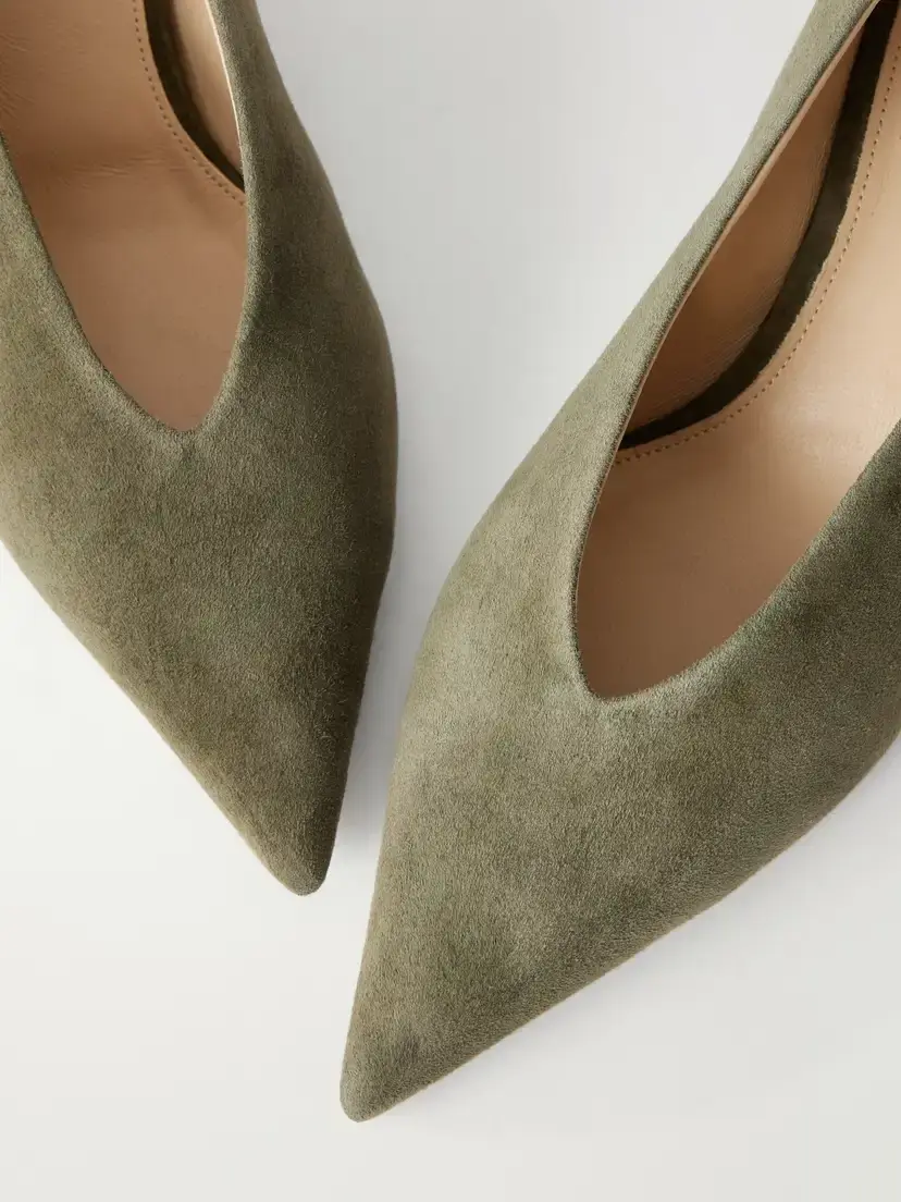 Le Monde Béryl Babouche 40 Suede Pumps | Thumbnail 5 Le Monde Béryl Babouche 40 Suede Pumps | Thumbnail 5