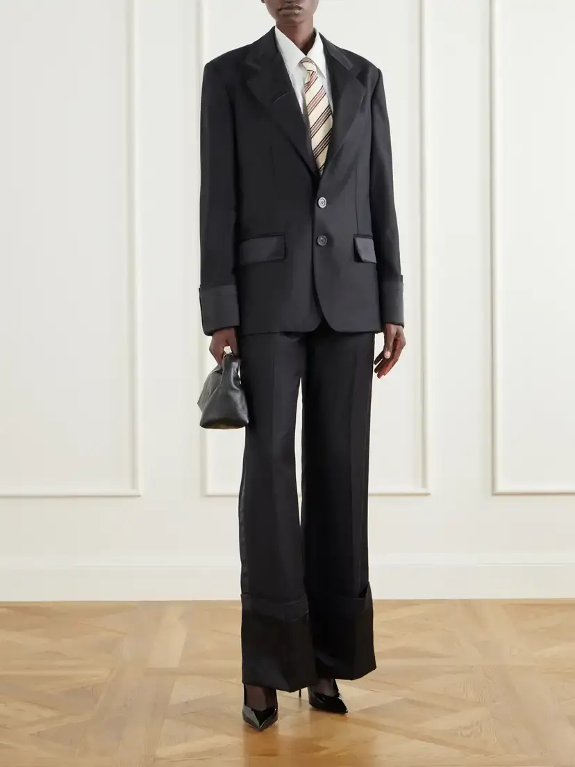 Jean Paul Gaultier Wool-gabardine Blazer | Thumbnail 2 Jean Paul Gaultier Wool-gabardine Blazer | Thumbnail 2