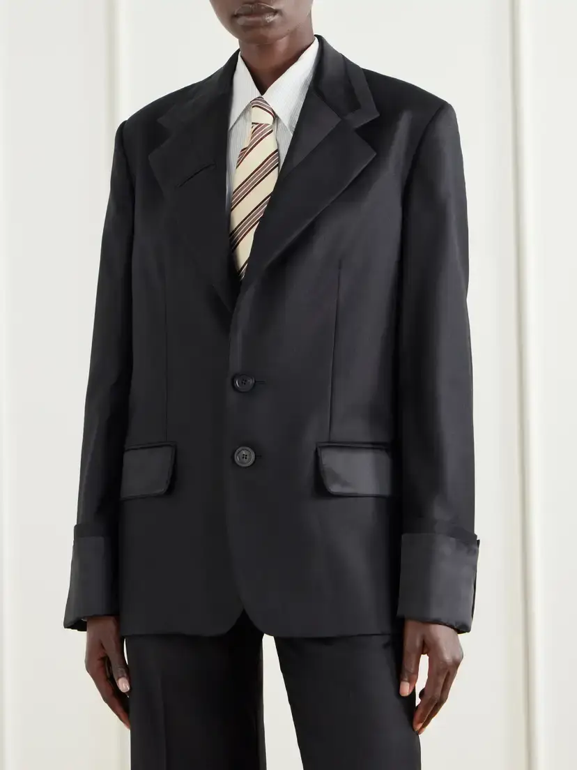 Jean Paul Gaultier Wool-gabardine Blazer | Thumbnail 3 Jean Paul Gaultier Wool-gabardine Blazer | Thumbnail 3