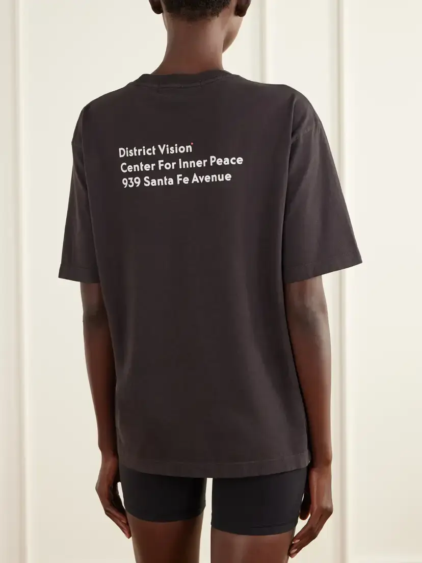 District Vision California Printed Cotton-jersey T-shirt | Thumbnail 4