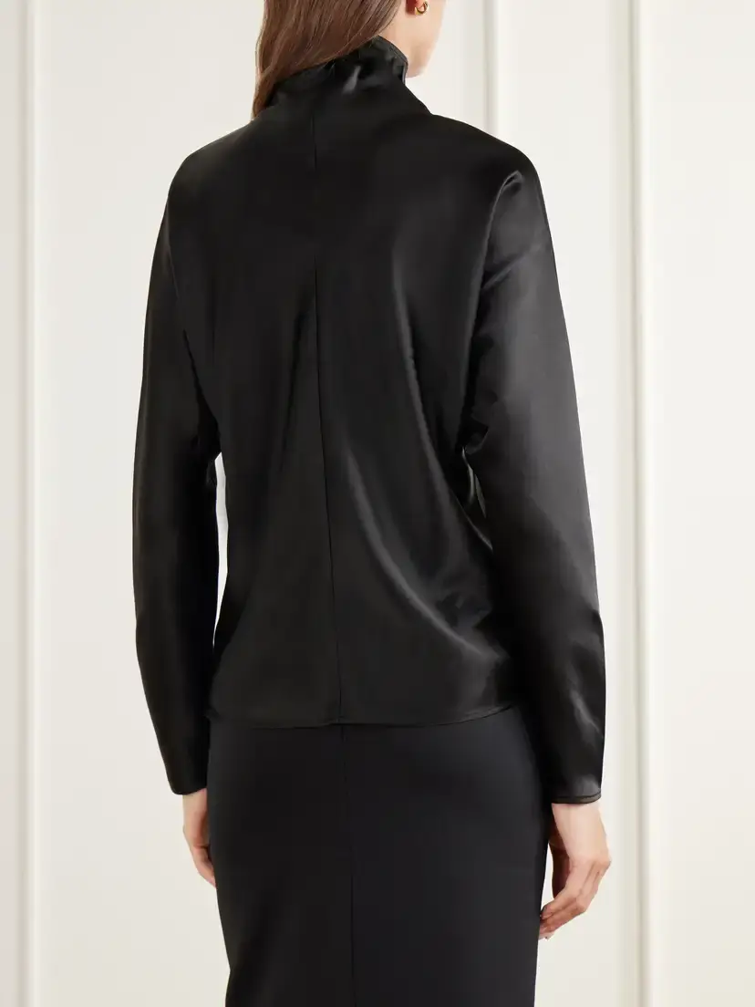Almada Maddy Satin Blouse | Thumbnail 4 Almada Maddy Satin Blouse | Thumbnail 4