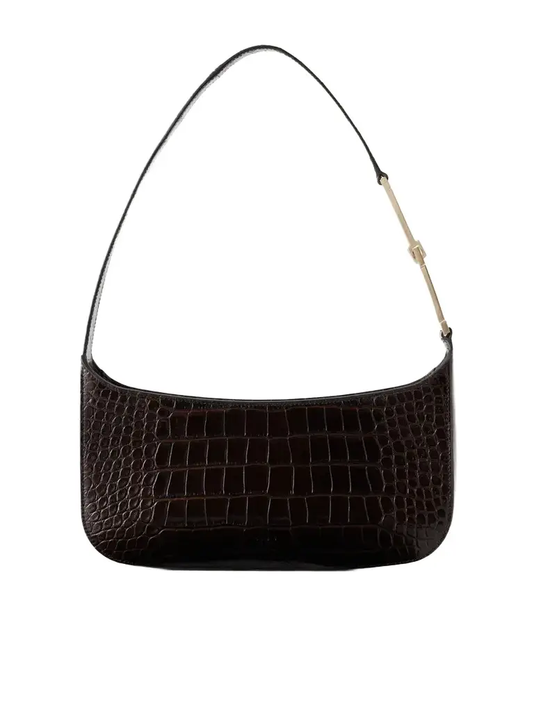 Tom Ford Croc-effect Leather Shoulder Bag