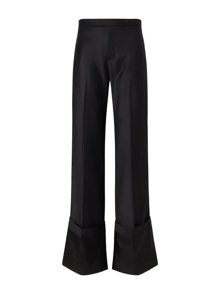 Wool-twll Wide-leg Pants Wool-twll Wide-leg Pants