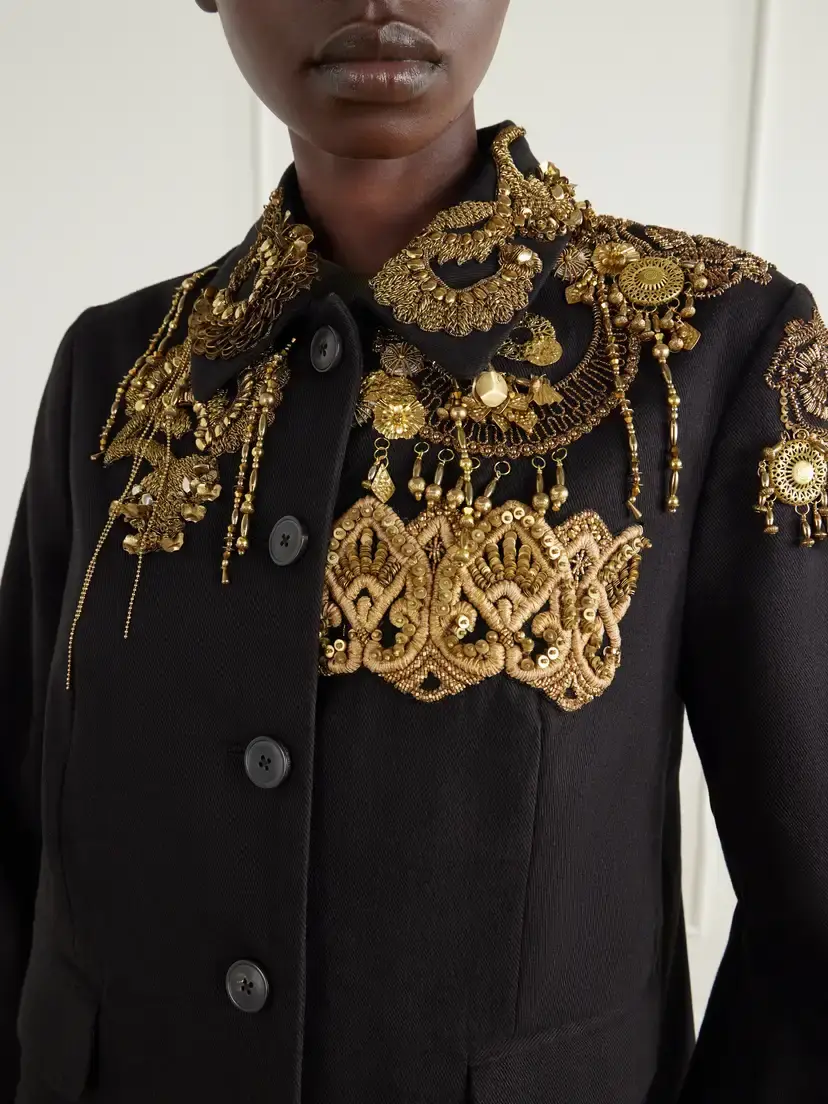 Dries Van Noten Embroidered Cotton-twill Jacket | Thumbnail 5 Dries Van Noten Embroidered Cotton-twill Jacket | Thumbnail 5