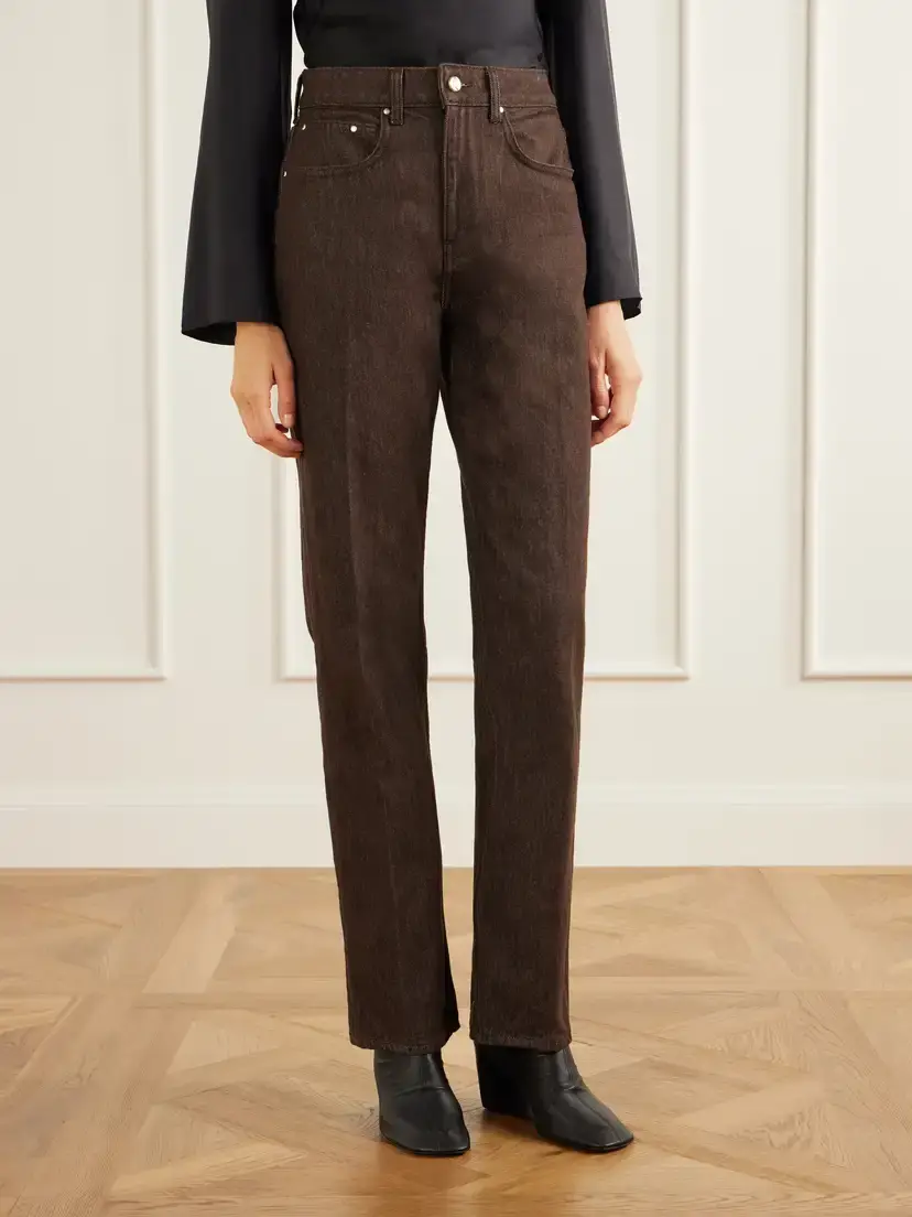OSSOU Noon Organic High-rise Straight-leg Jeans | Thumbnail 3 OSSOU Noon Organic High-rise Straight-leg Jeans | Thumbnail 3