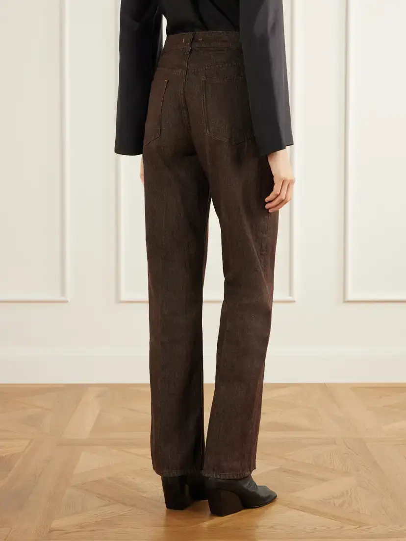 OSSOU Noon Organic High-rise Straight-leg Jeans | Thumbnail 4 OSSOU Noon Organic High-rise Straight-leg Jeans | Thumbnail 4