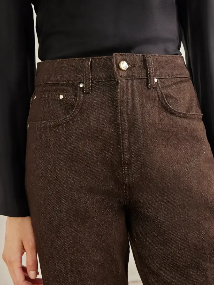 OSSOU Noon Organic High-rise Straight-leg Jeans | Thumbnail 5 OSSOU Noon Organic High-rise Straight-leg Jeans | Thumbnail 5