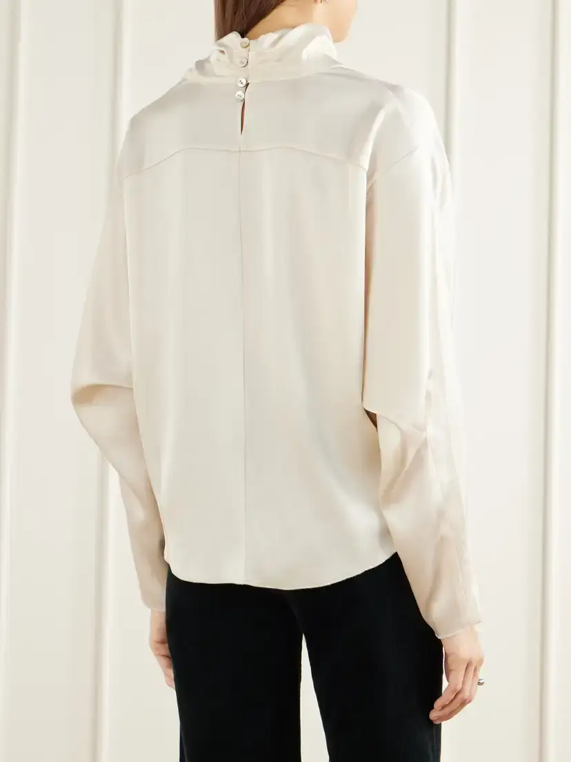Citizens of Humanity Ilaria Satin Blouse | Thumbnail 4 Citizens of Humanity Ilaria Satin Blouse | Thumbnail 4