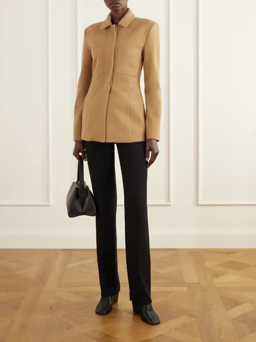 Tove Eton Paneled Wool And Cashmere-blend Jacket | Thumbnail 2