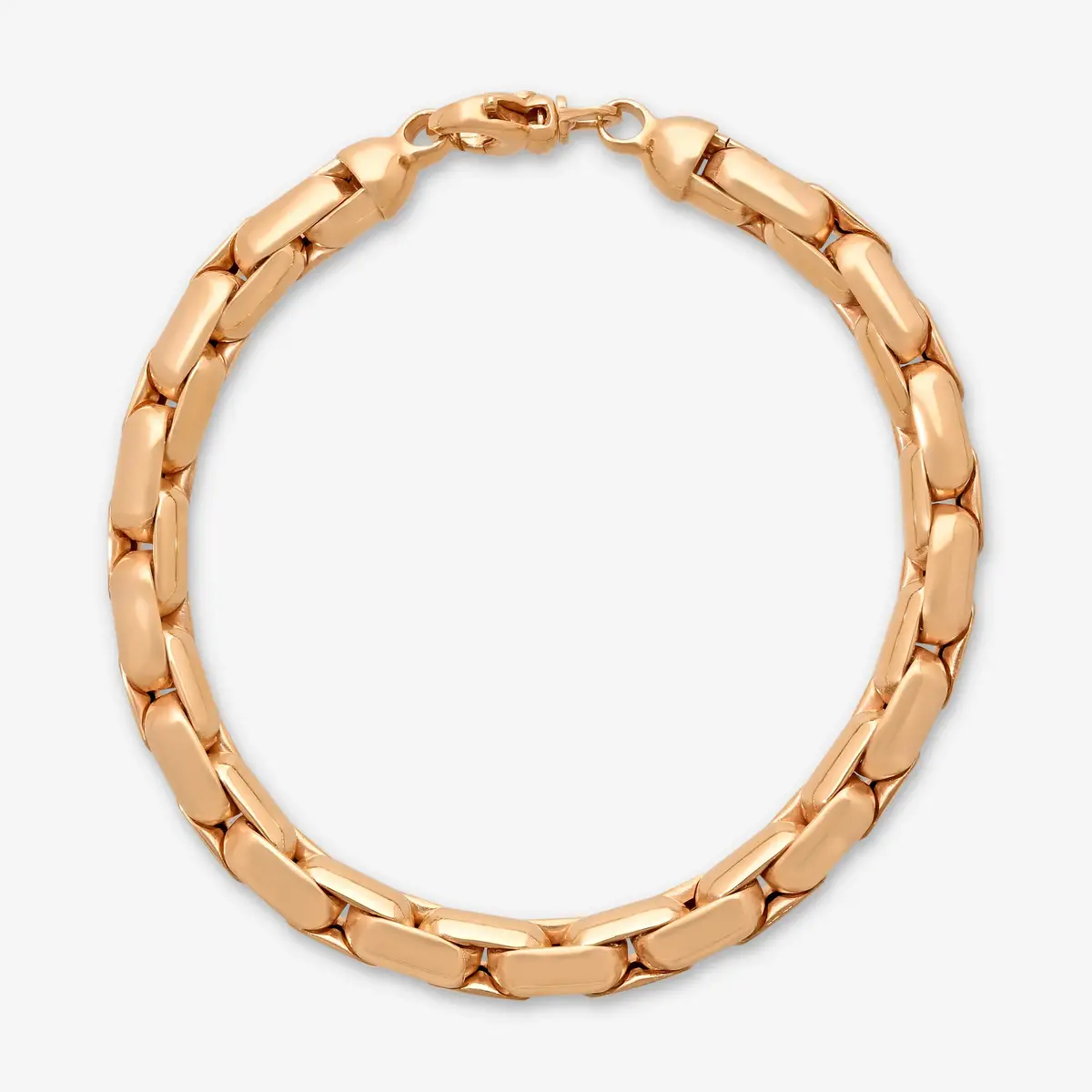 Roberto Coin Roberto Coin Oro Classic 18K Rose Gold Link Bracelet by The Solist | Thumbnail 2