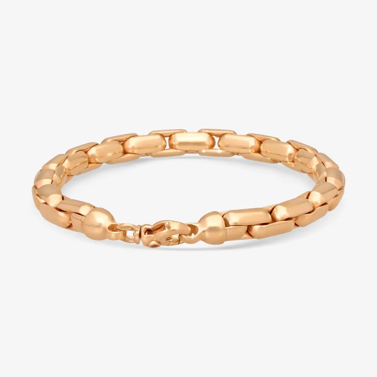 Roberto Coin Roberto Coin Oro Classic 18K Rose Gold Link Bracelet by The Solist | Thumbnail 3