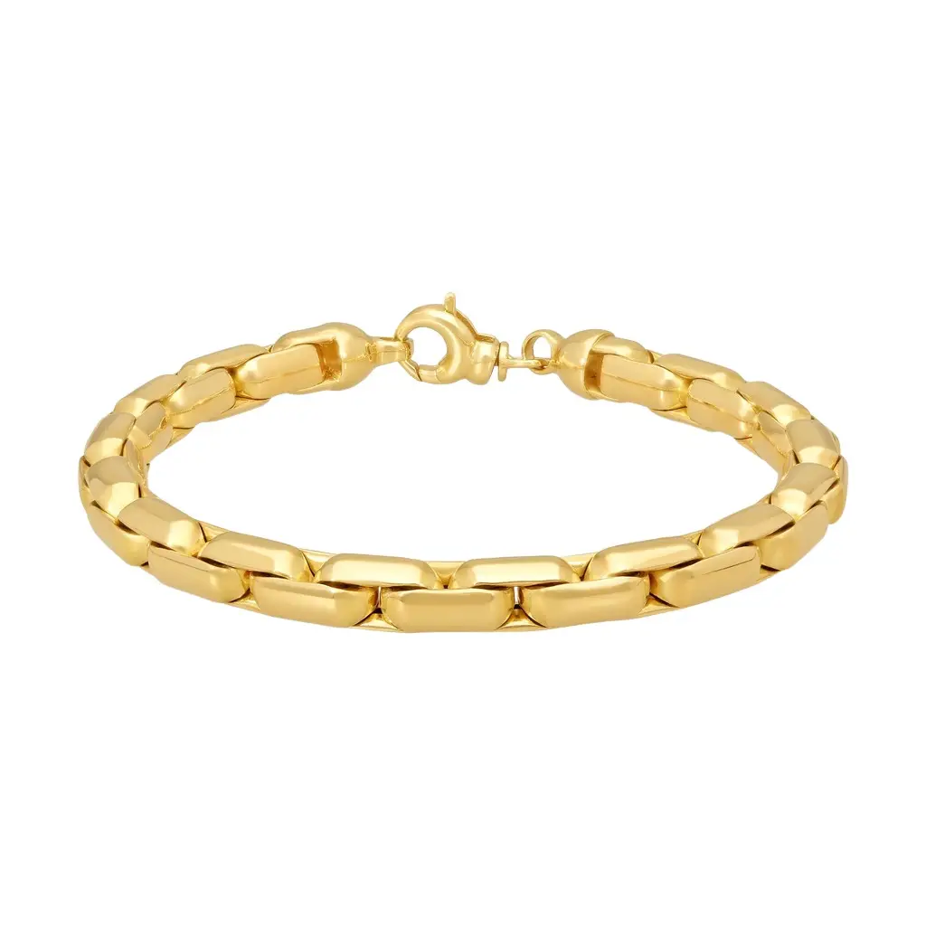 Roberto Coin Oro Classic 18K Yellow Gold Link Bracelet by The Solist Roberto Coin Oro Classic 18K Yellow Gold Link Bracelet by The Solist