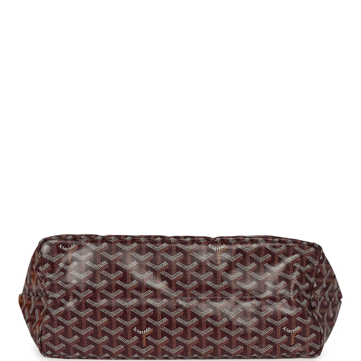 goyard Goyard Goyardine Canvas Burgundy Saint Louis PM Tote Palladium Hardware | Thumbnail 6