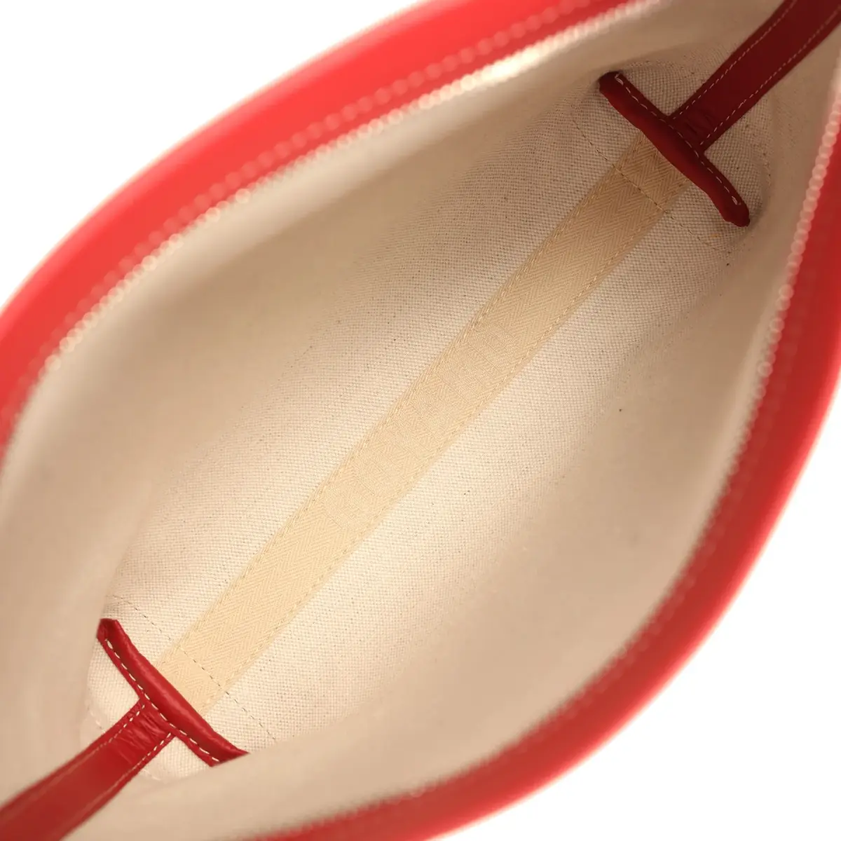 goyard Goyard Goyardine Canvas Red Conti Pouch Palladium Hardware | Thumbnail 10 goyard Goyard Goyardine Canvas Red Conti Pouch Palladium Hardware | Thumbnail 10
