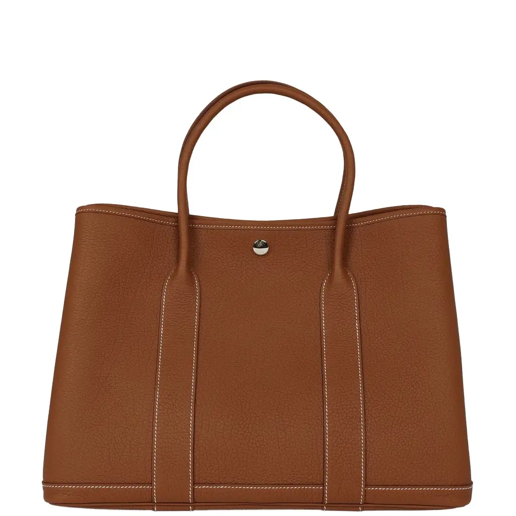 HERMÈS Hermes Garden Party 36 Gold Negonda Palladium Hardware