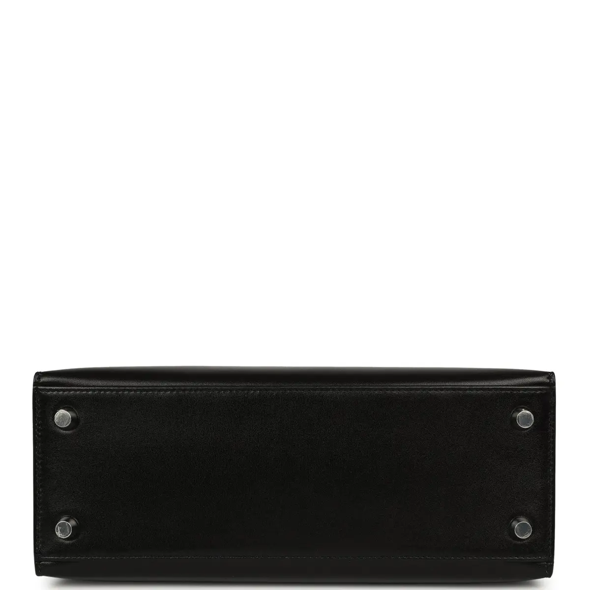 HERMÈS Hermes Kelly Sellier 25 Black Box Palladium Hardware | Thumbnail 6