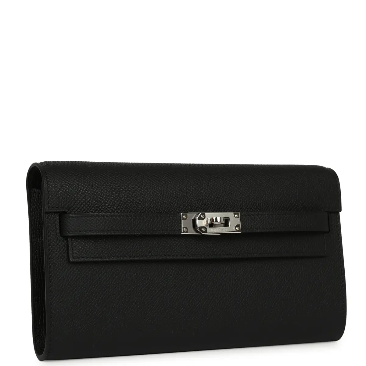 HERMÈS Hermes Kelly Wallet To Go Black Epsom Palladium Hardware | Thumbnail 2 HERMÈS Hermes Kelly Wallet To Go Black Epsom Palladium Hardware | Thumbnail 2