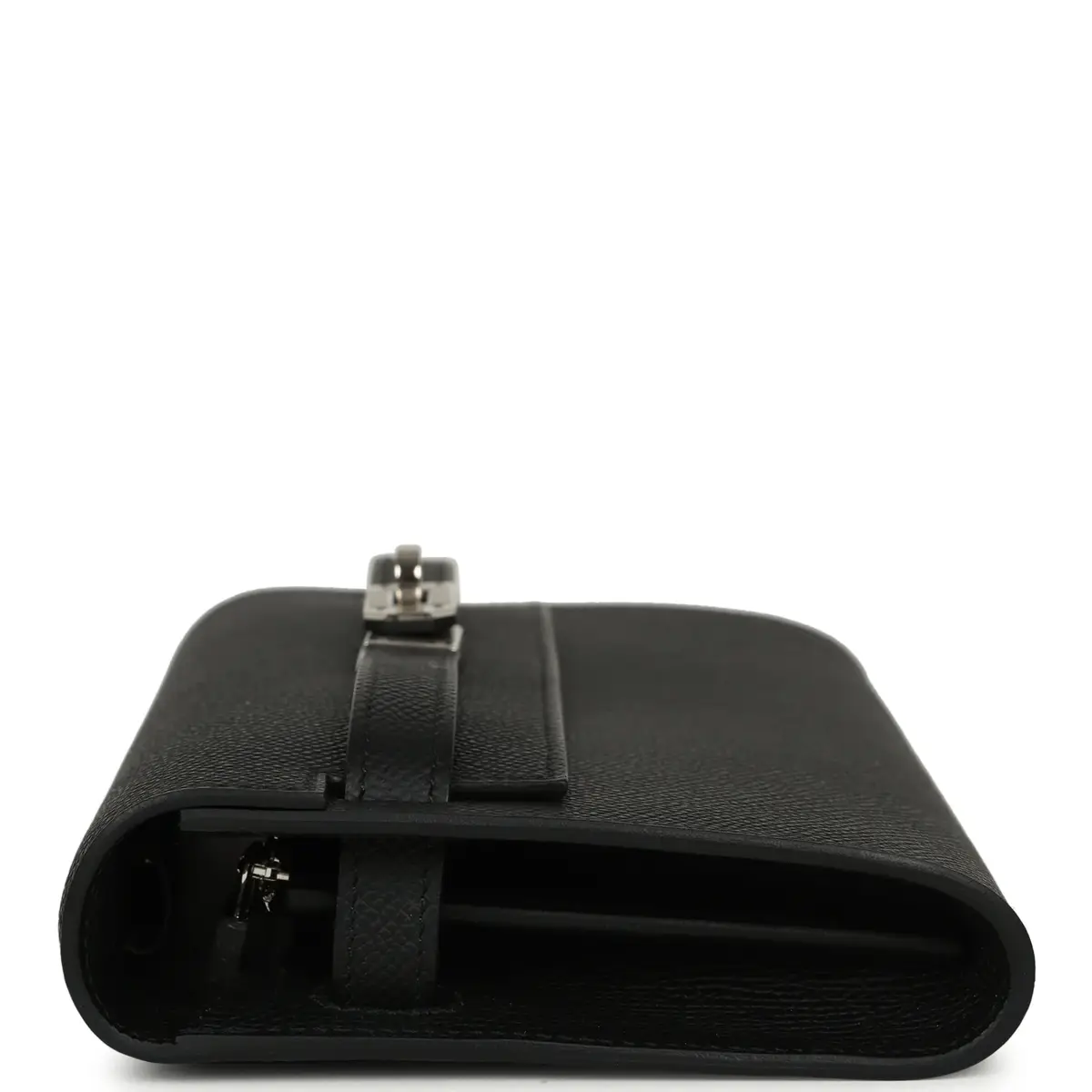 HERMÈS Hermes Kelly Wallet To Go Black Epsom Palladium Hardware | Thumbnail 5 HERMÈS Hermes Kelly Wallet To Go Black Epsom Palladium Hardware | Thumbnail 5