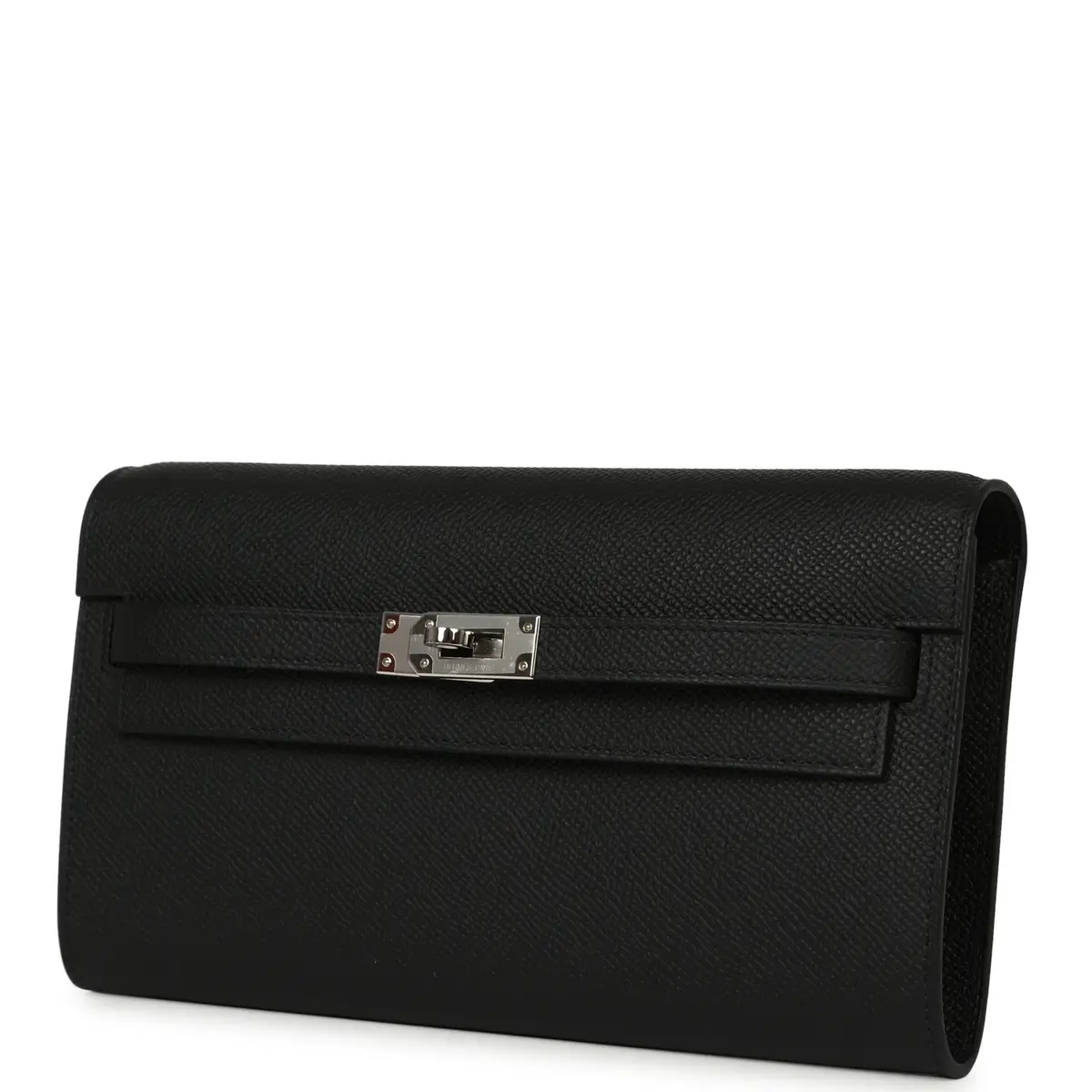 HERMÈS Hermes Kelly Wallet To Go Black Epsom Palladium Hardware | Thumbnail 6 HERMÈS Hermes Kelly Wallet To Go Black Epsom Palladium Hardware | Thumbnail 6