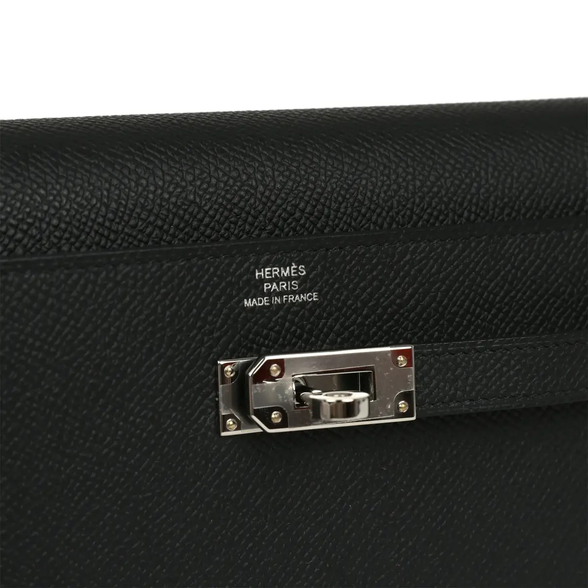 HERMÈS Hermes Kelly Wallet To Go Black Epsom Palladium Hardware | Thumbnail 7 HERMÈS Hermes Kelly Wallet To Go Black Epsom Palladium Hardware | Thumbnail 7