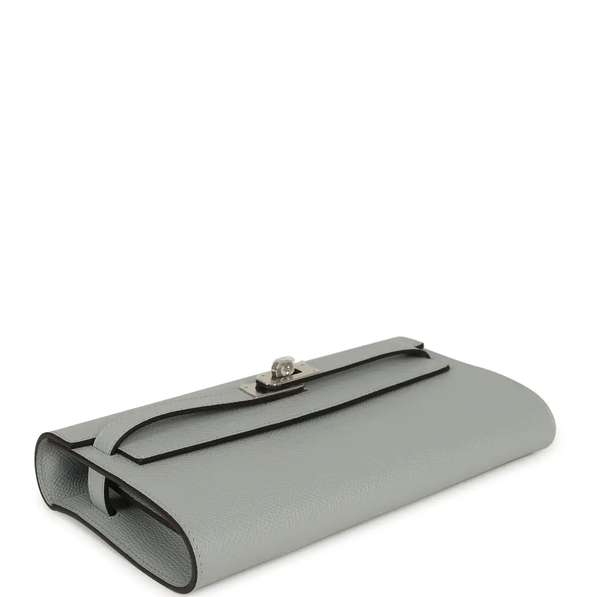 HERMÈS Hermes Kelly Wallet To Go Bleu Glacier Epsom Palladium Hardware | Thumbnail 3 HERMÈS Hermes Kelly Wallet To Go Bleu Glacier Epsom Palladium Hardware | Thumbnail 3