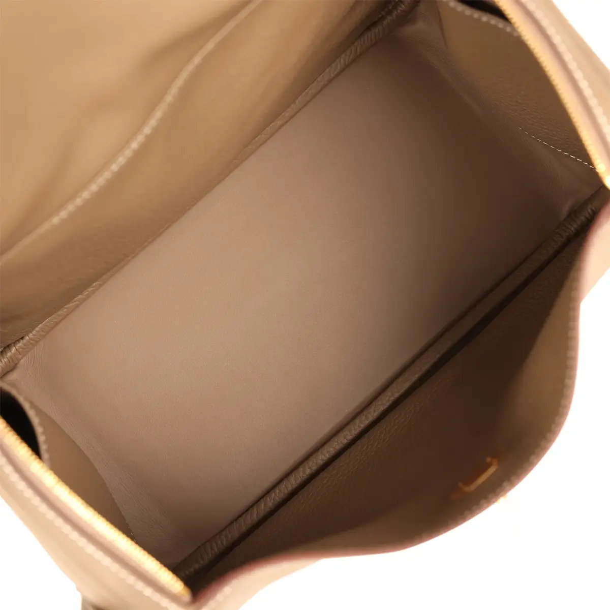HERMÈS Hermes Lindy 26 Etoupe Clemence Gold Hardware | Thumbnail 9