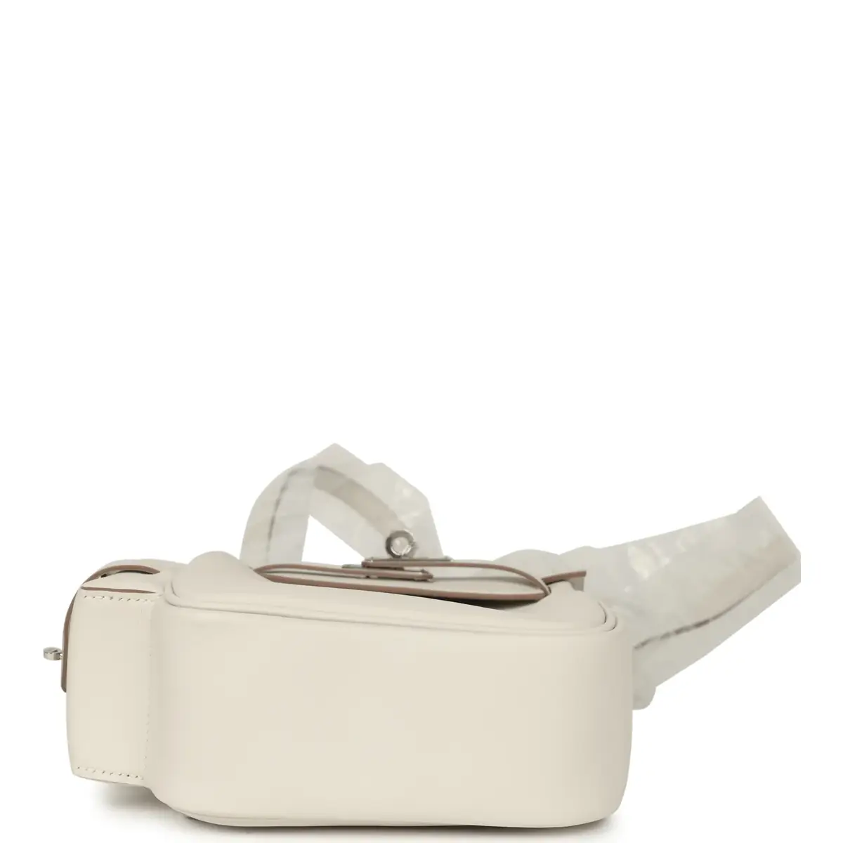 HERMÈS Hermes Mini Kelly Jump Backpack Gris Pale Swift Palladium Hardware | Thumbnail 8 HERMÈS Hermes Mini Kelly Jump Backpack Gris Pale Swift Palladium Hardware | Thumbnail 8