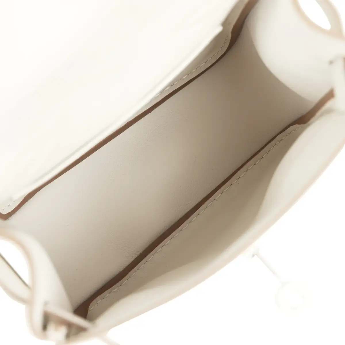 HERMÈS Hermes Mini Kelly Jump Backpack Gris Pale Swift Palladium Hardware | Thumbnail 10 HERMÈS Hermes Mini Kelly Jump Backpack Gris Pale Swift Palladium Hardware | Thumbnail 10