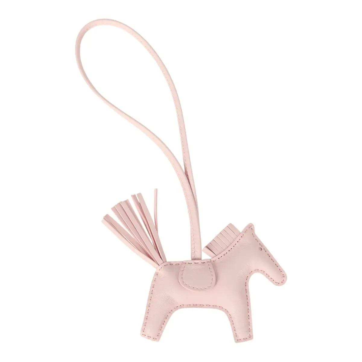 HERMÈS Hermes Rodeo Bag Charm PM Rose Darling Milo Lambskin | Thumbnail 2 HERMÈS Hermes Rodeo Bag Charm PM Rose Darling Milo Lambskin | Thumbnail 2