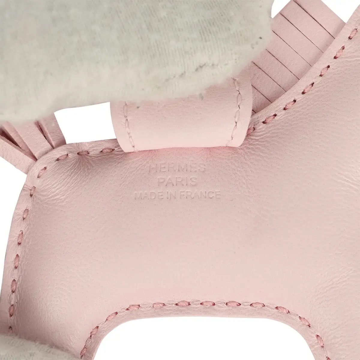 HERMÈS Hermes Rodeo Bag Charm PM Rose Darling Milo Lambskin | Thumbnail 3 HERMÈS Hermes Rodeo Bag Charm PM Rose Darling Milo Lambskin | Thumbnail 3
