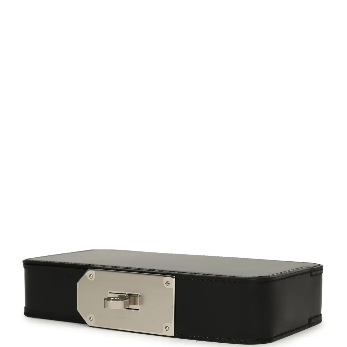 HERMÈS Hermes Sanglons Clutch Black Box Palladium Hardware | Thumbnail 7 HERMÈS Hermes Sanglons Clutch Black Box Palladium Hardware | Thumbnail 7