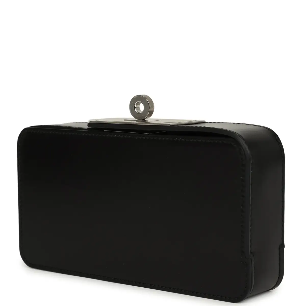 HERMÈS Hermes Sanglons Clutch Black Box Palladium Hardware | Thumbnail 8 HERMÈS Hermes Sanglons Clutch Black Box Palladium Hardware | Thumbnail 8