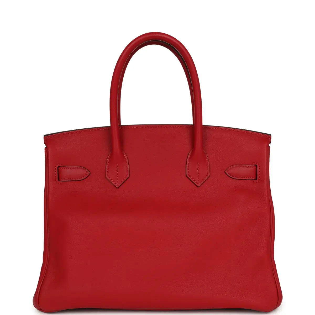 HERMÈS Pre-owned Hermes Birkin 30 Tressage De Cuir Rouge Piment Swift, Rouge H, Rouge De Coeur Epsom Palladium Hardware | Thumbnail 4 HERMÈS Pre-owned Hermes Birkin 30 Tressage De Cuir Rouge Piment Swift, Rouge H, Rouge De Coeur Epsom Palladium Hardware | Thumbnail 4