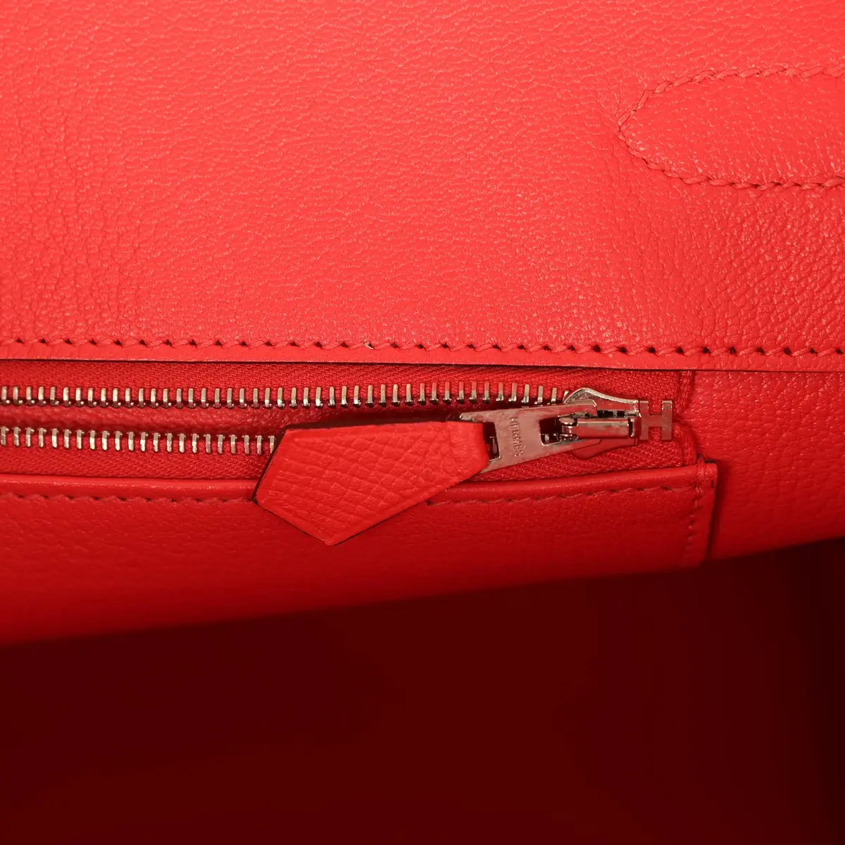 HERMÈS Pre-owned Hermes Birkin 35 Rose Jaipur Epsom Palladium Hardware | Thumbnail 9