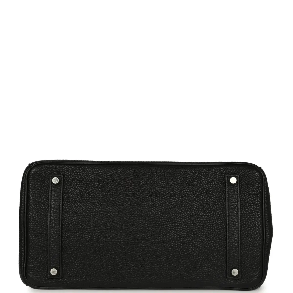 HERMÈS Vintage Hermes Birkin 35 Black Togo Palladium Hardware | Thumbnail 6