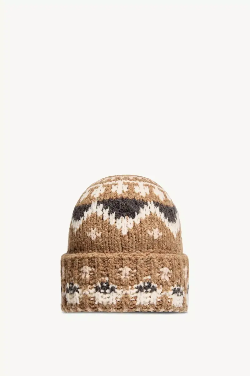Moncler Bouclé Wool Blend Beanie | Thumbnail 5 Moncler Bouclé Wool Blend Beanie | Thumbnail 5
